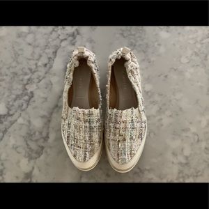 Ron White Multicolor Sha Nell Champagne Tweed Slip-on Sneaker